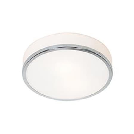 Or 20670LEDDLP-CH-OPL 10 in. Aero LED Chrome Flush Mount Ceiling Light OR2516987
